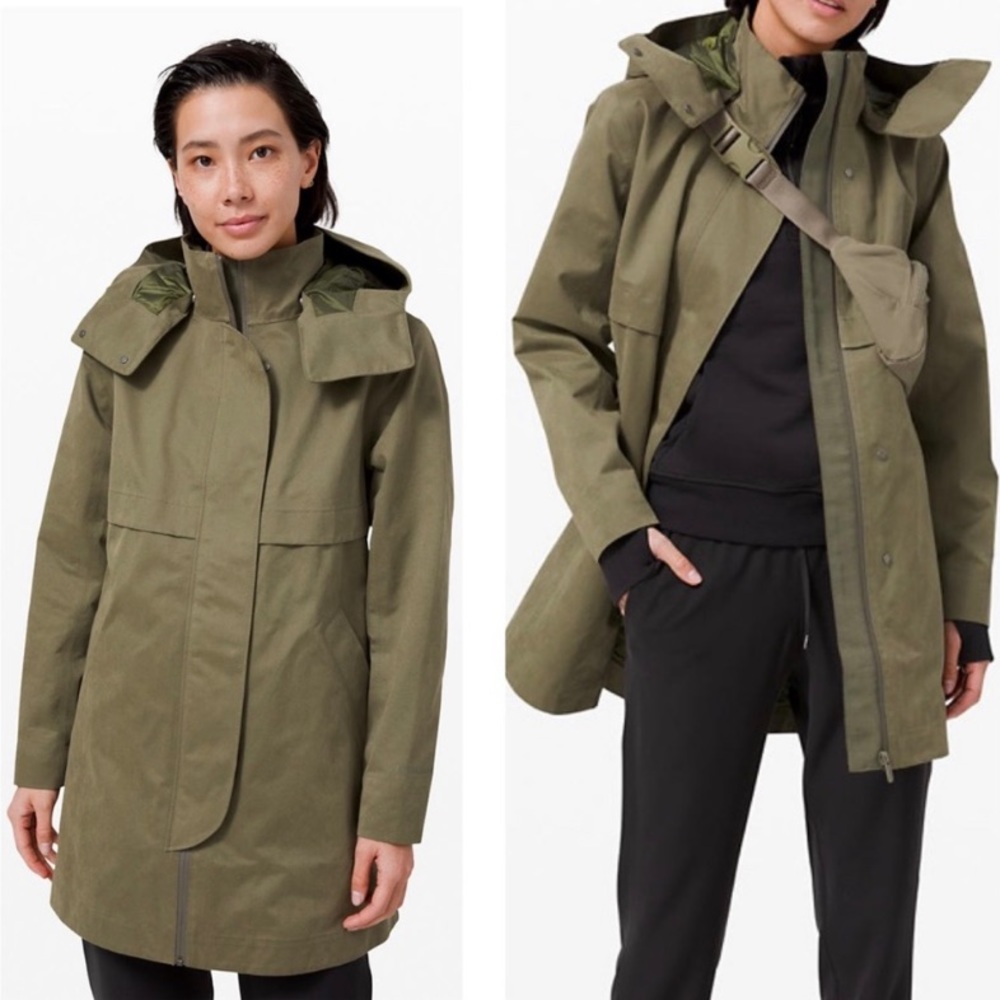 Lululemon Rain coat (trench coat style)